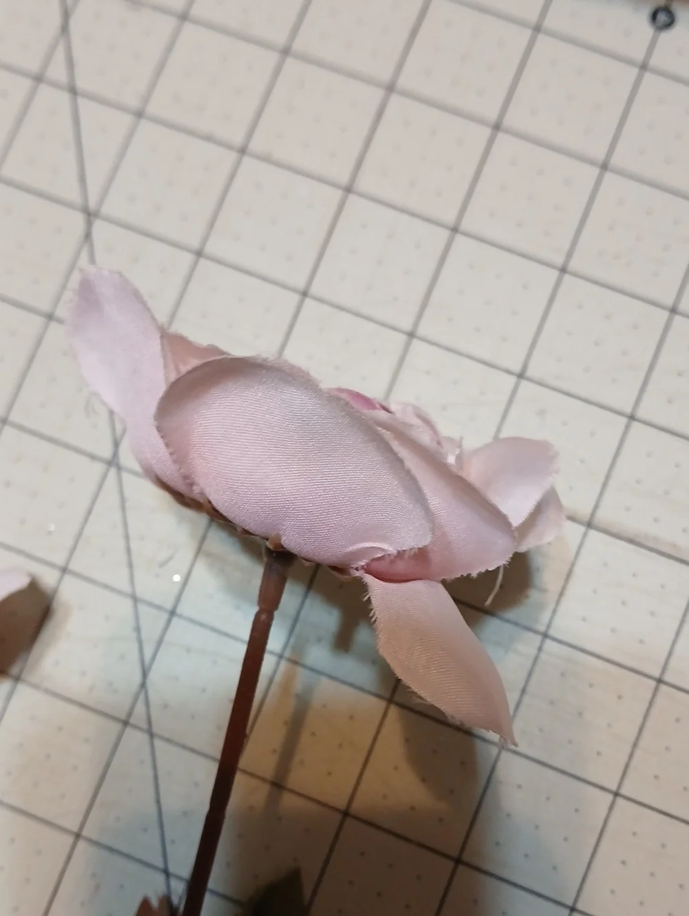 Pink Artificial Rose Stem Bouquet